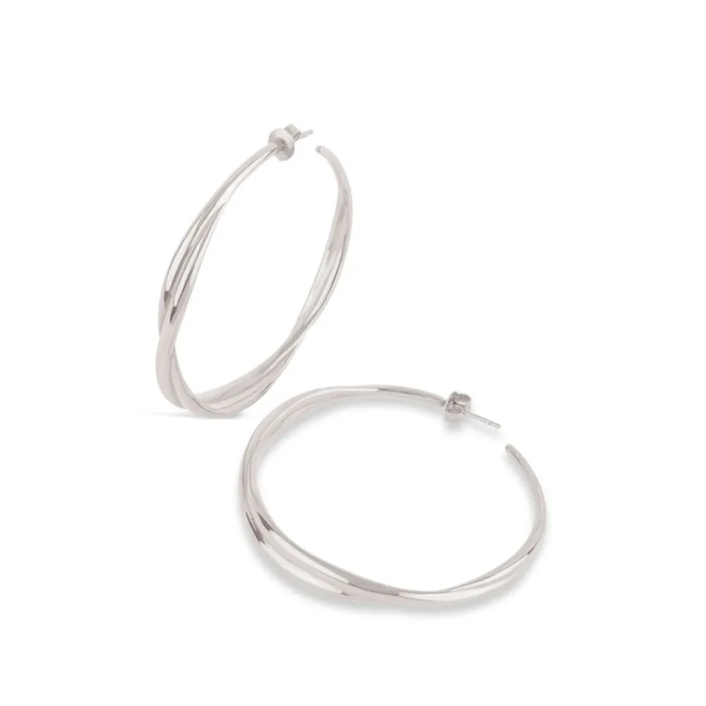 Dinny Hall Large Twist Hoops