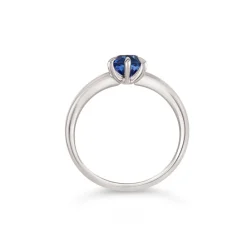 Dinny Hall Lily 18K Fine Blue Sapphire Solitaire Ring