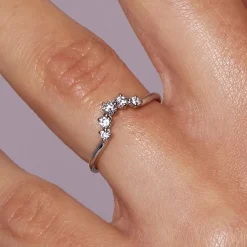 Dinny Hall Lily 18K Fine Diamond Crown Ring