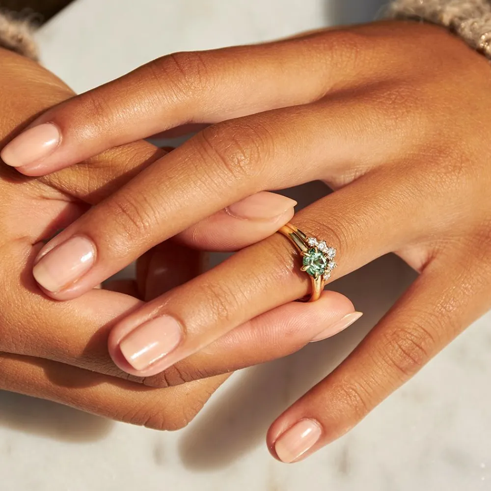 Dinny Hall Lily 18K Fine Diamond Crown Ring
