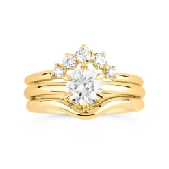 Dinny Hall Lily 18K Fine Diamond Solitaire Ring