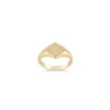 Dinny Hall Lotus Solid Gold Signet Pinky Ring