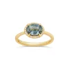 Dinny Hall Mia 18K Fine Ocean Blue Sapphire & Brilliant Ring