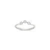 Dinny Hall Mini Curve Recycled Gold Diamond Pinky Ring