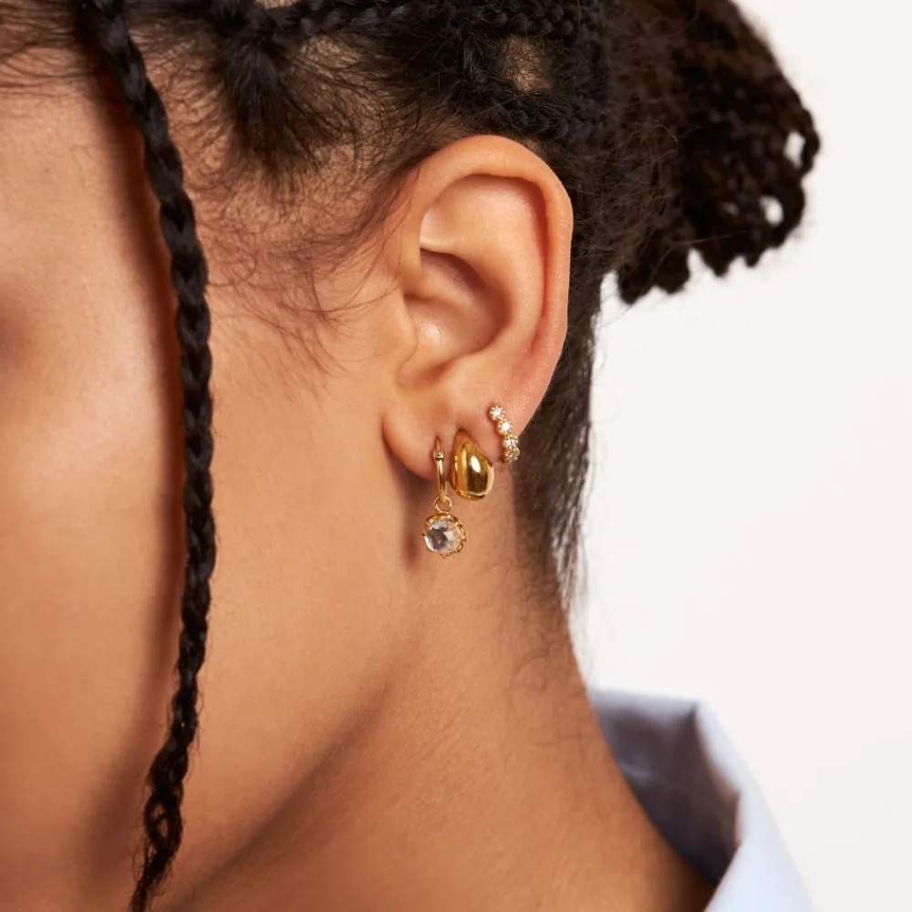Dinny Hall Mini Scoop Hoops