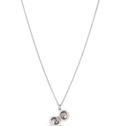 Dinny Hall My World Small Orb Locket & Moon Charm Pendant