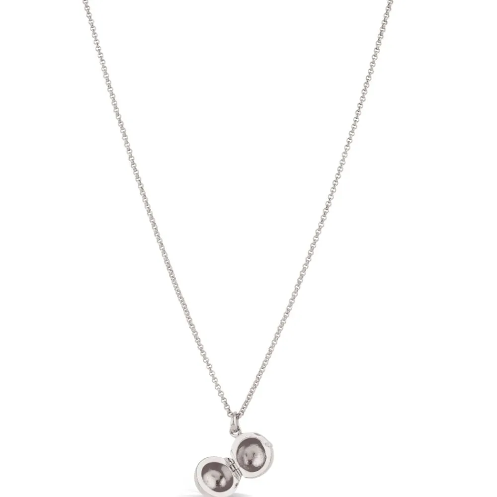 Dinny Hall My World Small Orb Locket & Moon Charm Pendant
