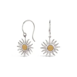 Dinny Hall My World Sun Charm Drop Earrings