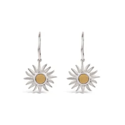 Dinny Hall My World Sun Charm Drop Earrings