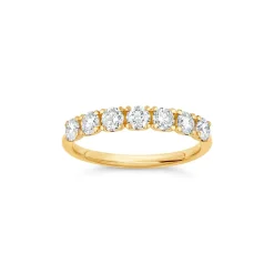 Dinny Hall Primrose 14K Fine Diamond Half Eternity Ring