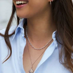 Dinny Hall Raindrop Handmade Link Necklace