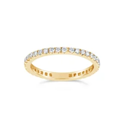 Dinny Hall Rose 18K Fine Diamond Full Eternity Ring