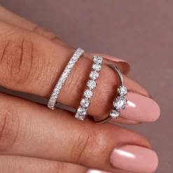 Dinny Hall Rose 18K Fine Diamond Full Eternity Ring