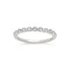 Dinny Hall Rosemary 14K Diamond Set Half Eternity Ring