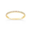 Dinny Hall Rosie 18K Fine Diamond Half Eternity Ring