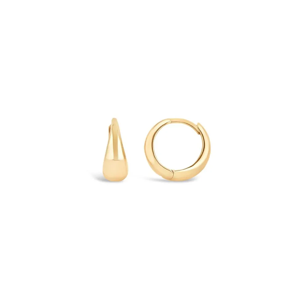 Dinny Hall Scoop Solid Gold Mini Huggie Hoops