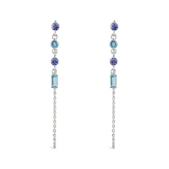 Dinny Hall Shuga Gemstone Chain Drops