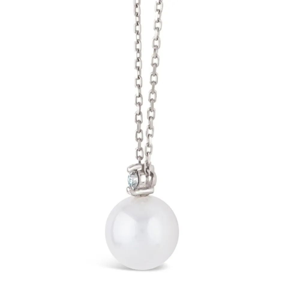 Dinny Hall Shuga 14K Gold Diamond & Pearl Pendant