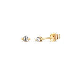 Dinny Hall Shuga 14K Gold Diamond Studs