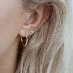 Dinny Hall Shuga 14K Gold Diamond Studs
