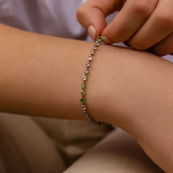 Dinny Hall Shuga 14K Gold Ombre Tennis Bracelet