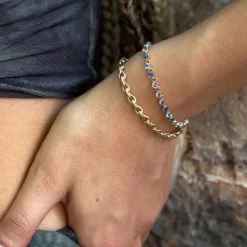 Dinny Hall Shuga 14K Gold Ombre Tennis Bracelet
