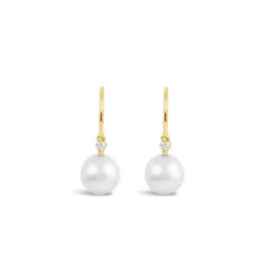 Dinny Hall Shuga 14K Gold Pearl Drop Earrings