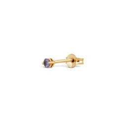 Dinny Hall Shuga 14K Gold Tanzanite Single Stud