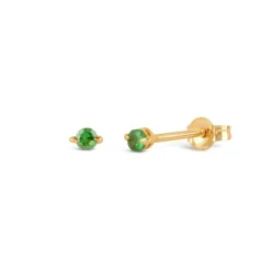 Dinny Hall Shuga 14K Gold Tsavorite Studs