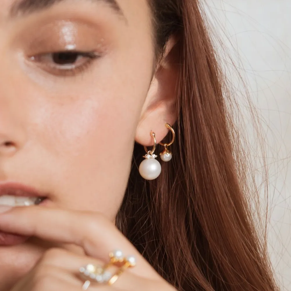 Dinny Hall Shuga 14K Large Fine Pearl Drops