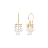 Dinny Hall Shuga 14K Pearl & Multi Diamond Chandelier Earrings