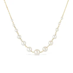 Dinny Hall Signature Creamy White Freshwater Pearl Necklace