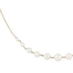 Dinny Hall Signature Creamy White Freshwater Pearl Necklace