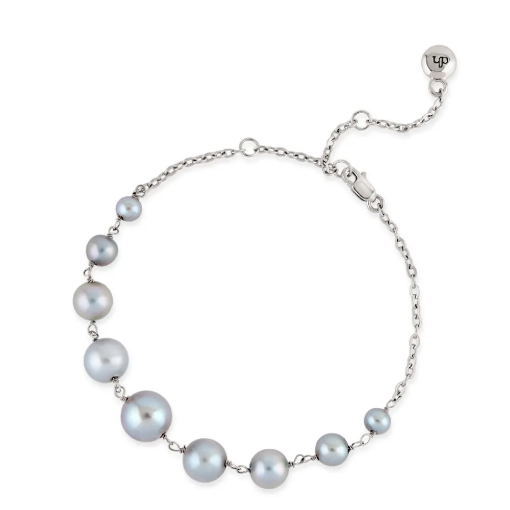 Dinny Hall Signature Grey Freshwater Pearl Bracelet