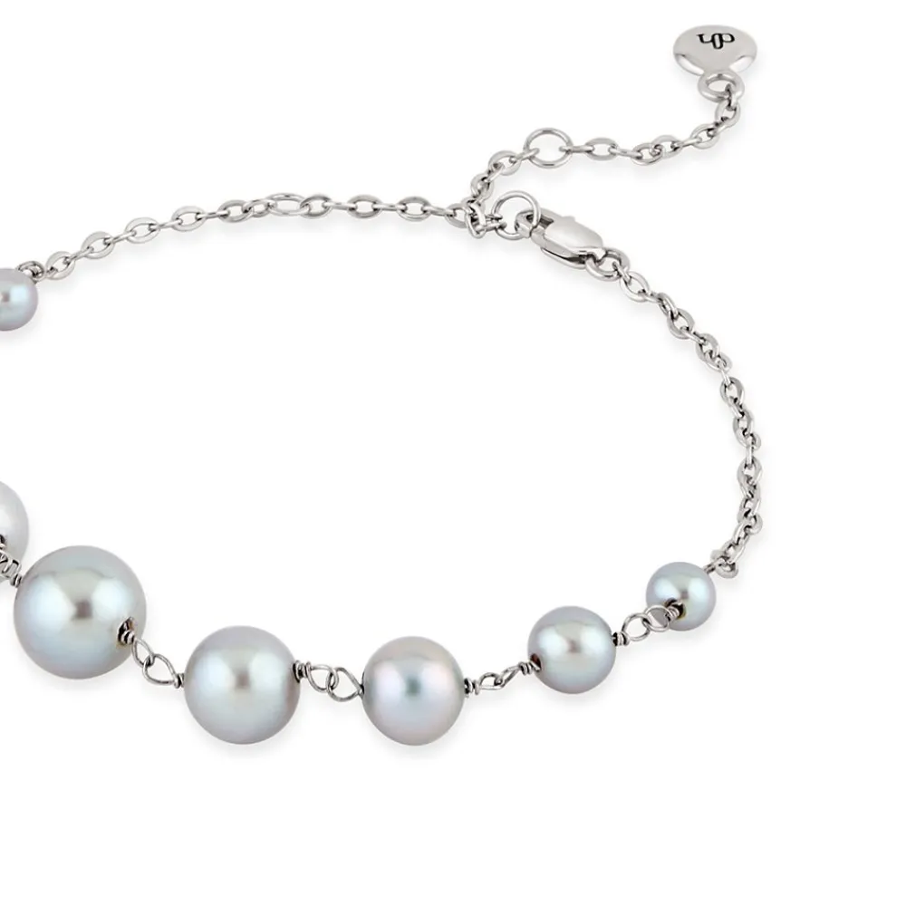 Dinny Hall Signature Grey Freshwater Pearl Bracelet