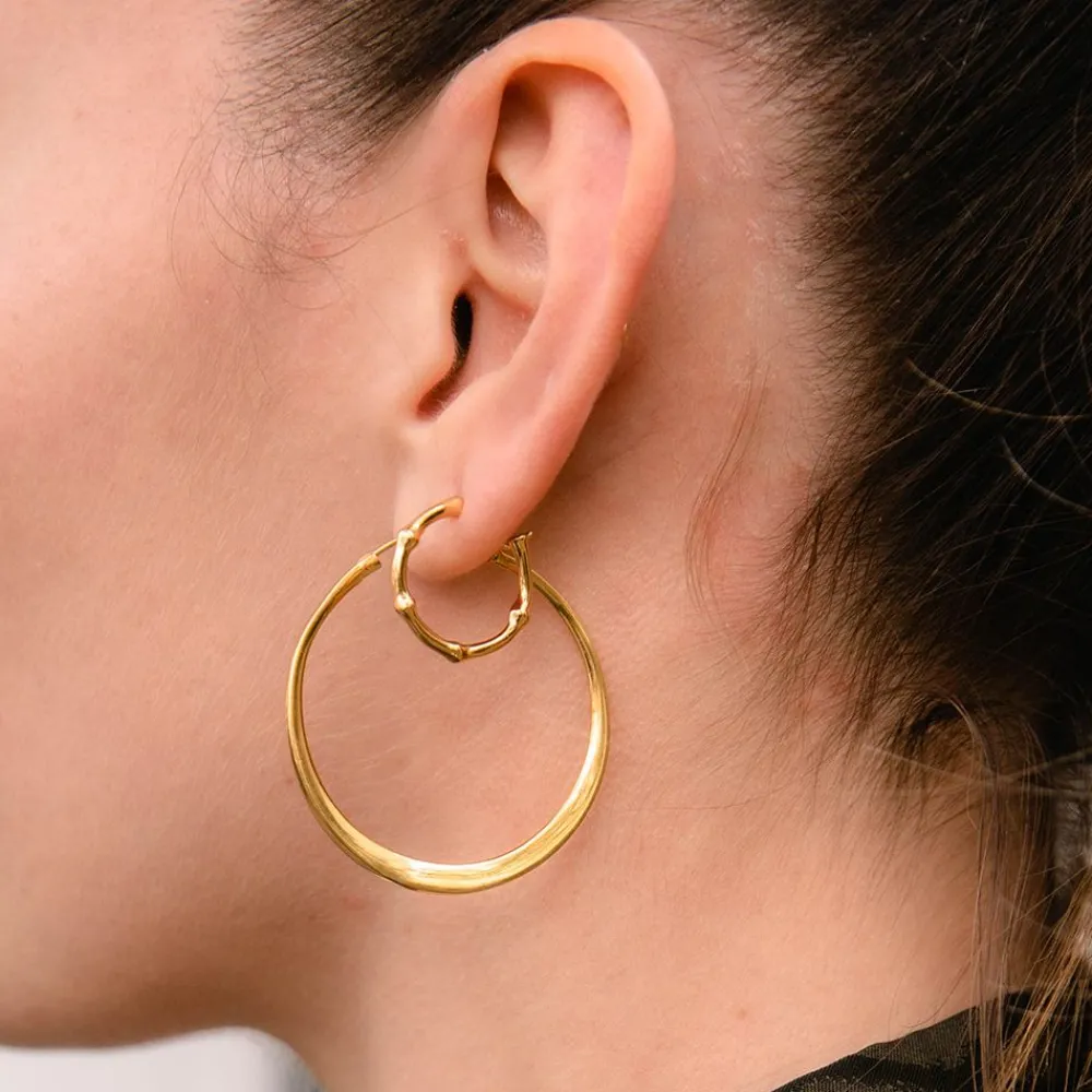 Dinny Hall Signature Medium Tapering Click Hoops