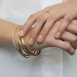 Dinny Hall Signature Solid Gold Bangle