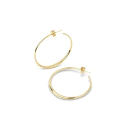 Dinny Hall Signature Solid Gold Medium Hoops