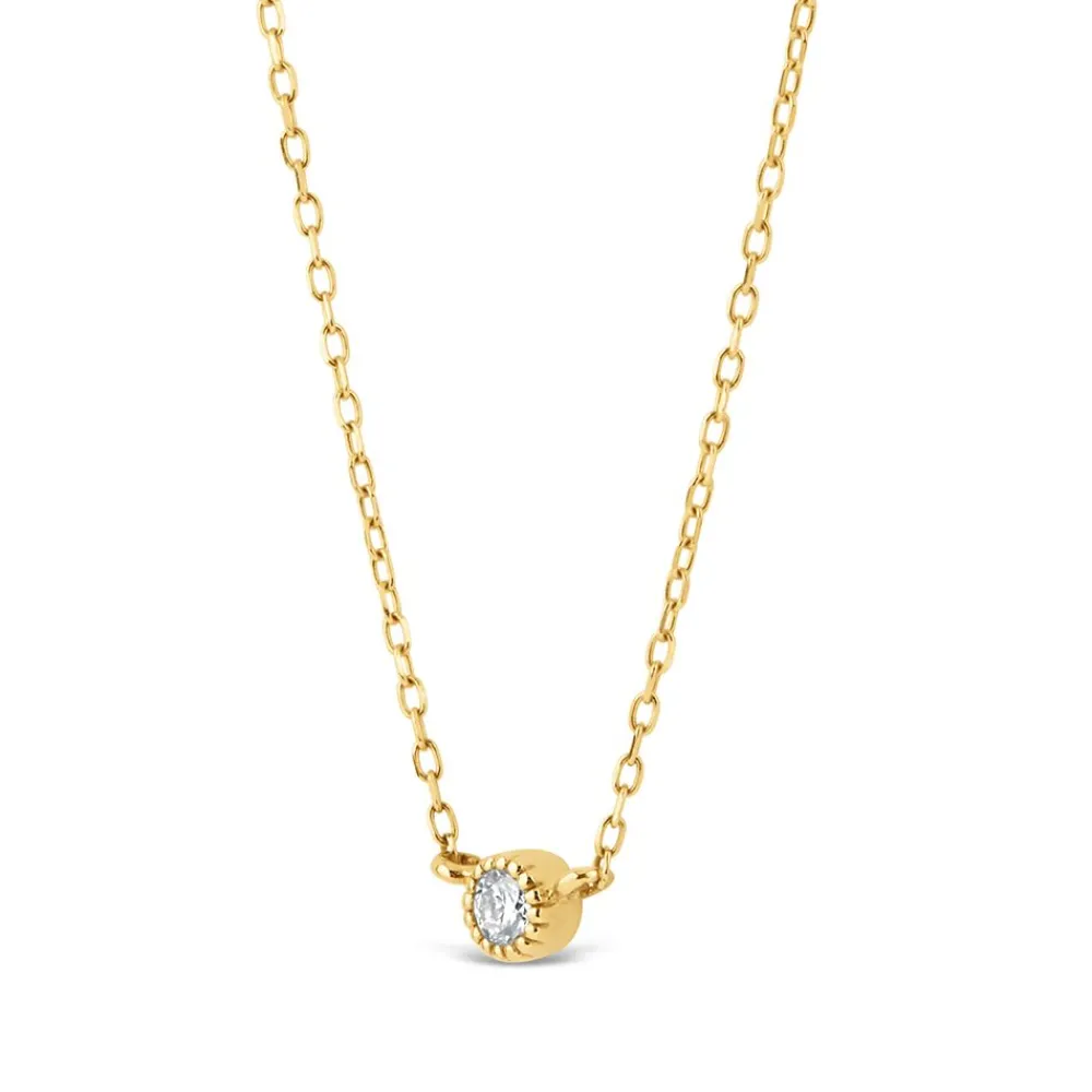 Dinny Hall Solid Gold Created Diamond Jasmine Pendant