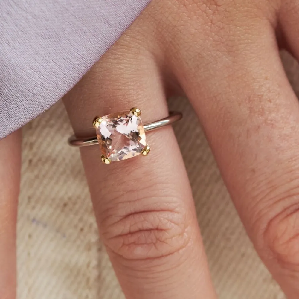 Dinny Hall Sophie 18K Fine Morganite Ring