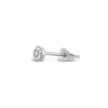 Dinny Hall Starflower 14K Gold Single Diamond Stud