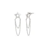 Dinny Hall Stargazer Chain Loop Drop Earrings