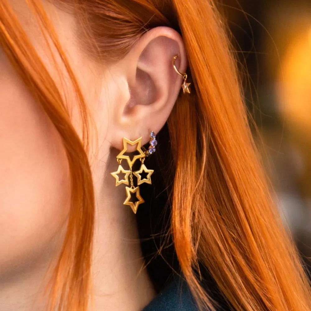 Dinny Hall Stargazer Mini Chandelier Earrings