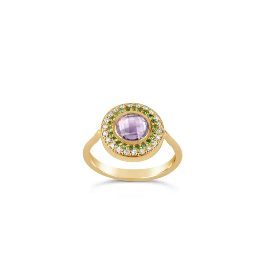 Dinny Hall Suffragette Halo Pinky Ring