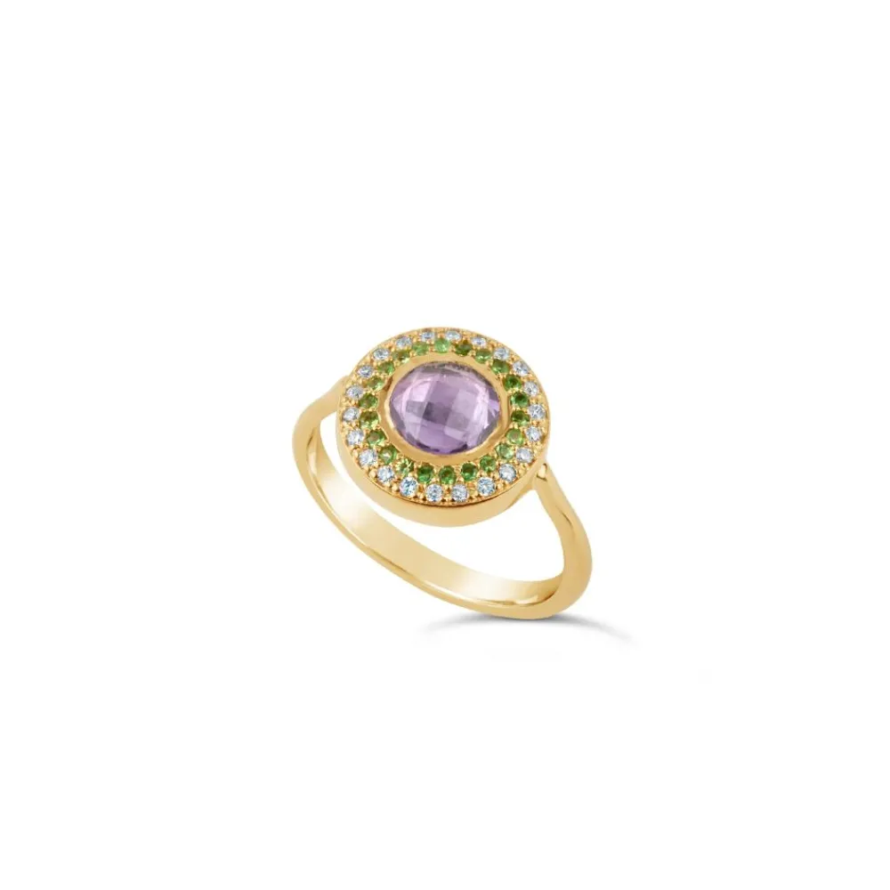 Dinny Hall Suffragette Halo Pinky Ring