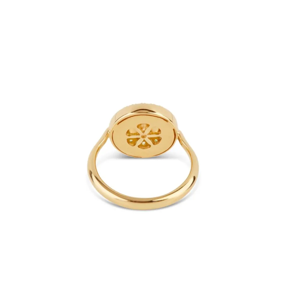Dinny Hall Suffragette Halo Pinky Ring