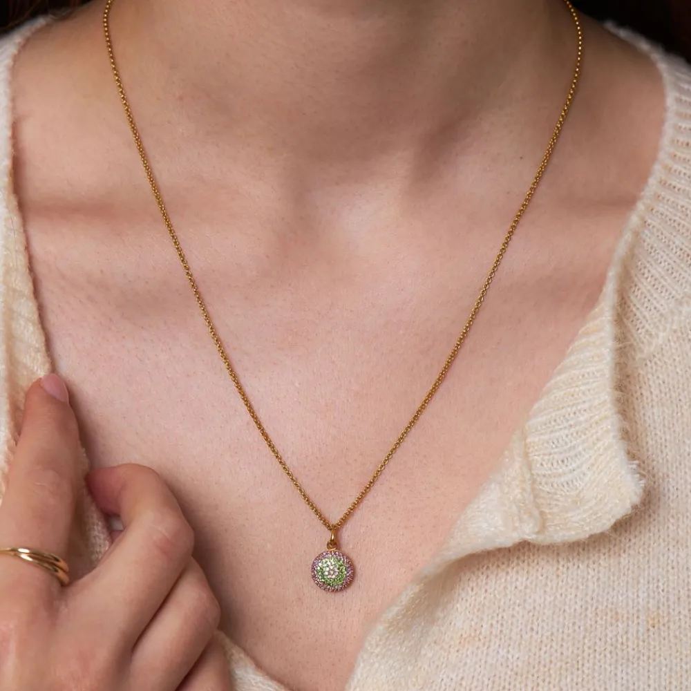 Dinny Hall Suffragette Pave Set Locket