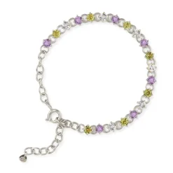 Dinny Hall Suffragette Tennis Bracelet