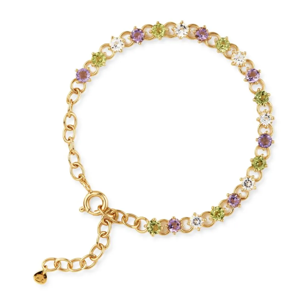 Dinny Hall Suffragette Tennis Bracelet