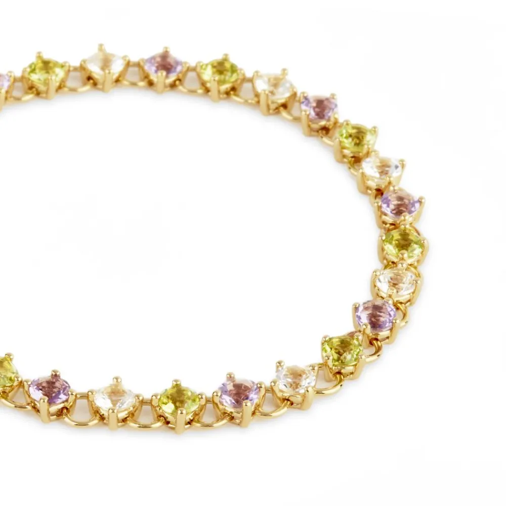 Dinny Hall Suffragette Tennis Bracelet